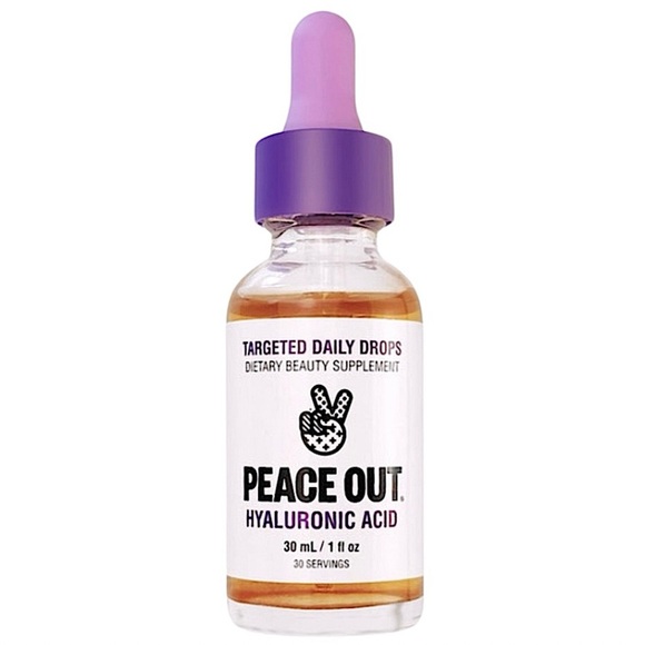 Peace Out Hyaluronic Acid Targeted Daily Drops 1oz - Picture 1 of 2